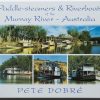 Paddlesteamers & riverboats of the Murray River - Australia Book by famous Australian photographer Pete Dobre - Cover
